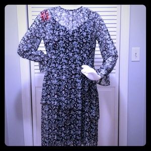 Maison Jules  flowers dress